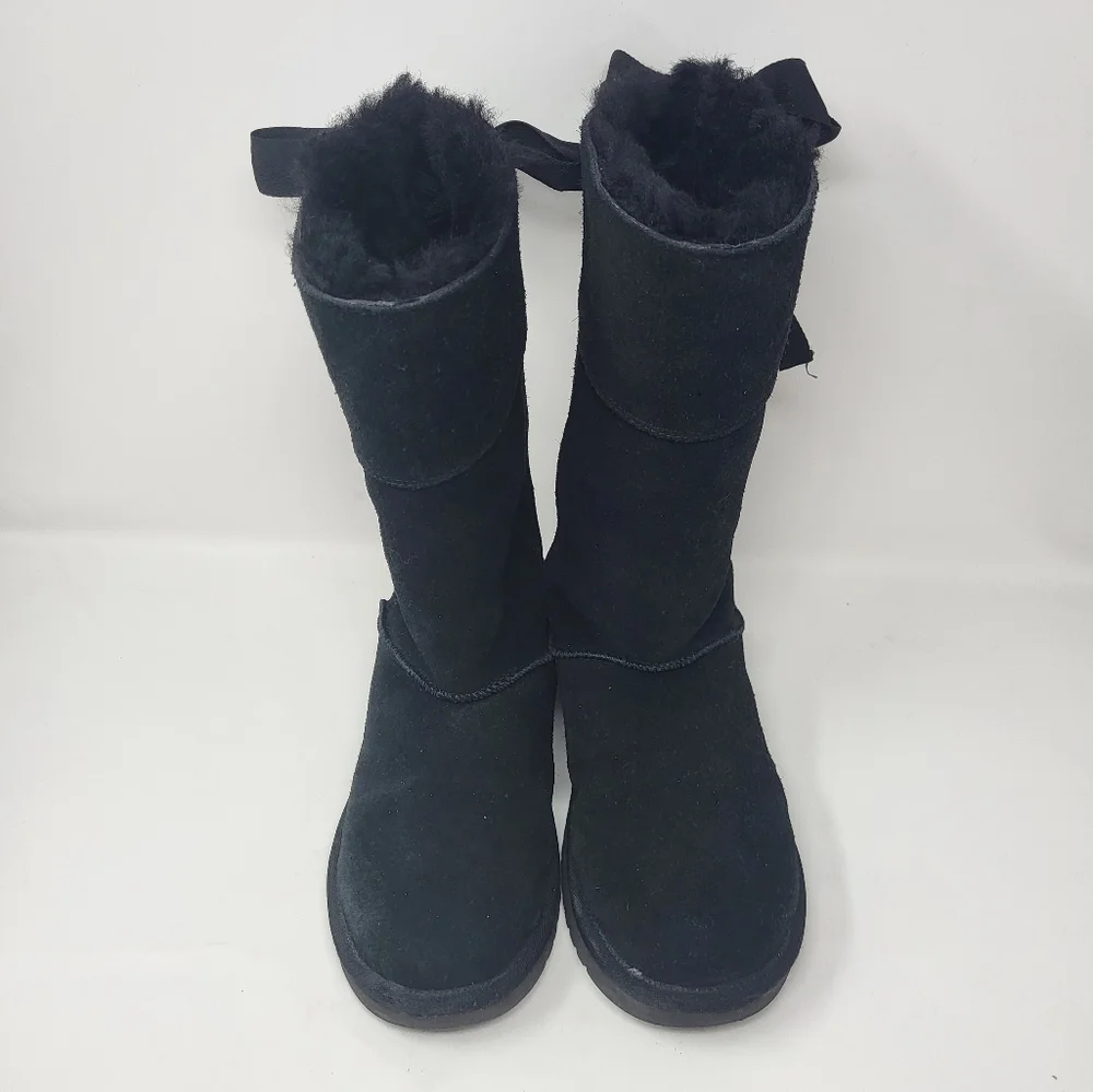 Koolaburra‎ by UGG Women Size 6 Black Suede Andrah Tall Boots